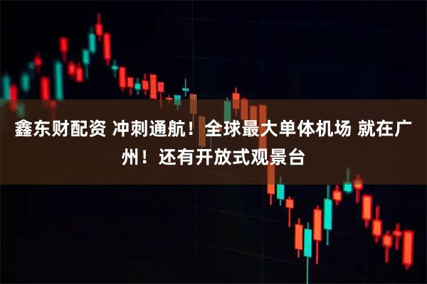 鑫东财配资 冲刺通航!全球最大单体机场 就在广州!还有开放式观景台
