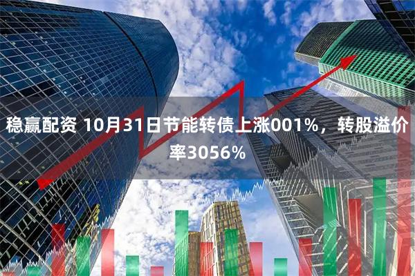 稳赢配资 10月31日节能转债上涨001%，转股溢价率3056%