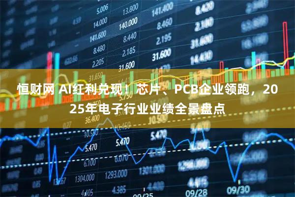恒财网 AI红利兑现！芯片、PCB企业领跑，2025年电子行业业绩全景盘点
